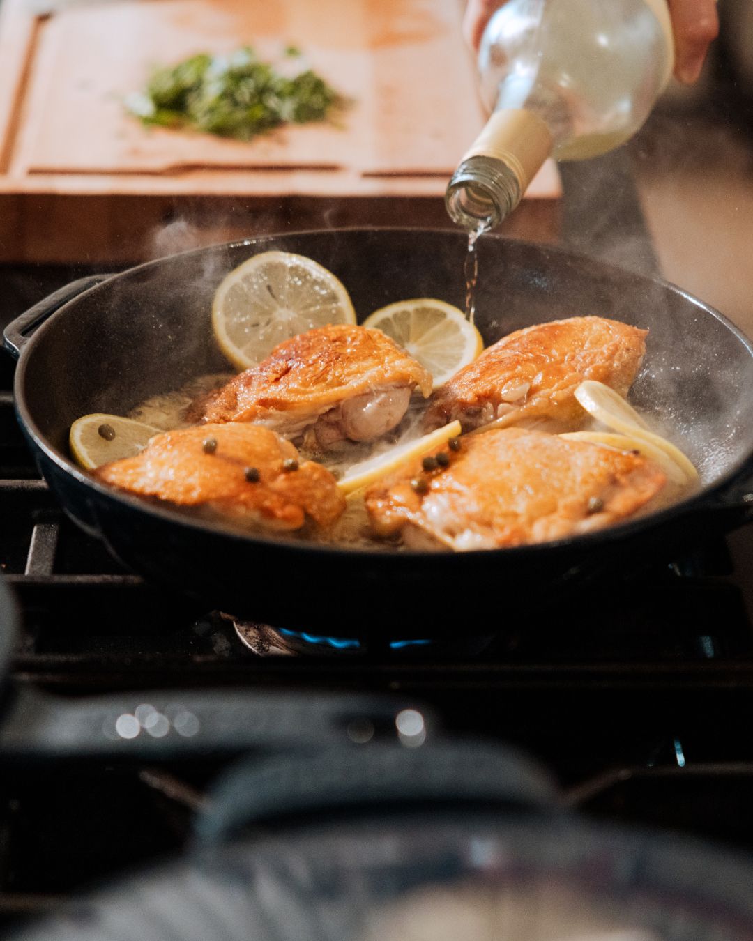 Enameled Cast Iron Skillet - Image 2