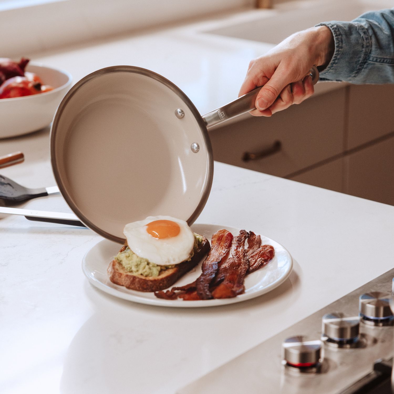 CeramiClad™ Non Stick Frying Pan Set - Image 2
